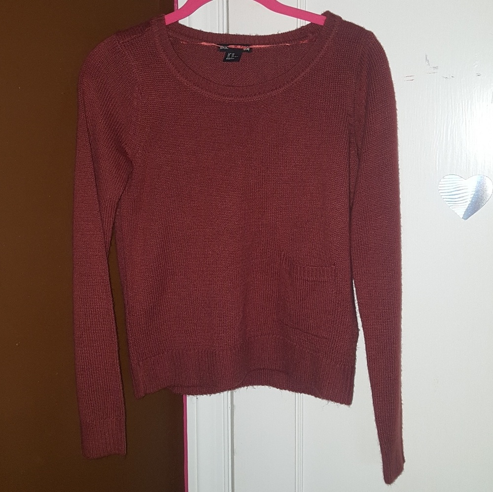 Women's H&M Burnt Orange Basic Sweater